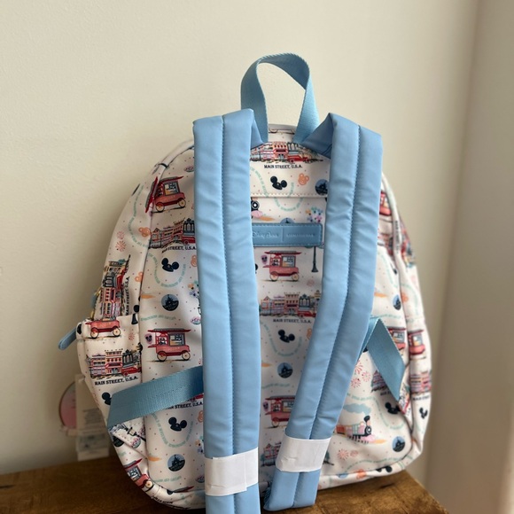 Disney x Stoney Clover Lane Disneyland Main Street Mini Backpack White - Picture 5 of 5